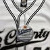 Vtg FB County Baseball Jersey 64 Mens 2XL OG White NEW