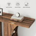 47“ Narrow Console Table with Storage for Entry