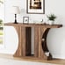 47“ Narrow Console Table with Storage for Entry