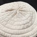 Turban Hat w/ Ribbon Rose, Charmette NY VINTAGE Great Gatsby Cream 20s 30s 50s