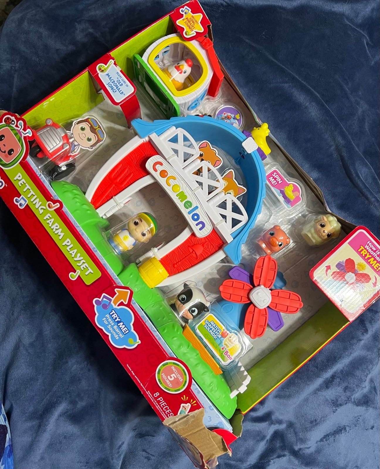 Cocomelon Petting Farm Playset
