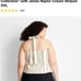 Jenee Naylor striped tie neck halter