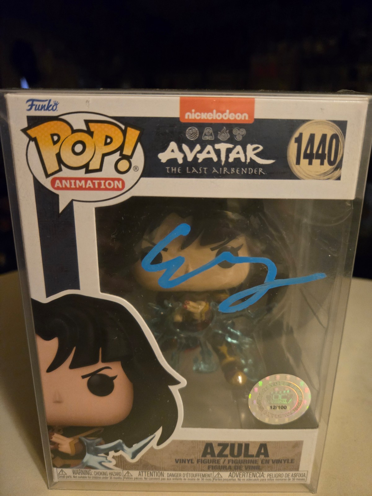 Elizabeth Yu autographed Azula!
