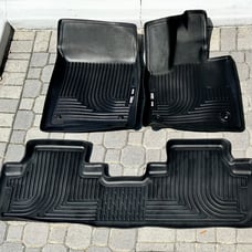 Husky Liner Front & Rear Set Black Floor Mats For 2018-2021 Lexus RX 350