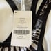 Fabletics S Black Abstract Leaf Print Scoop Neckline Racerback Pocket Tank Top