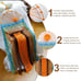 2 Pack Macrame Sun Wall Decor Hanging Tapestry Sunrise Sunset Wall Art Set, Hand