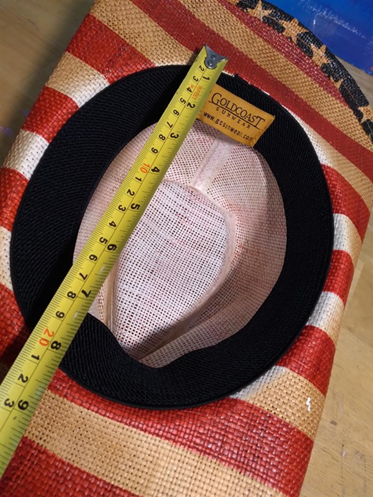 Goldcoast Sunwear Cowboy Hat Rustic American flag Design OS Very Good Condition