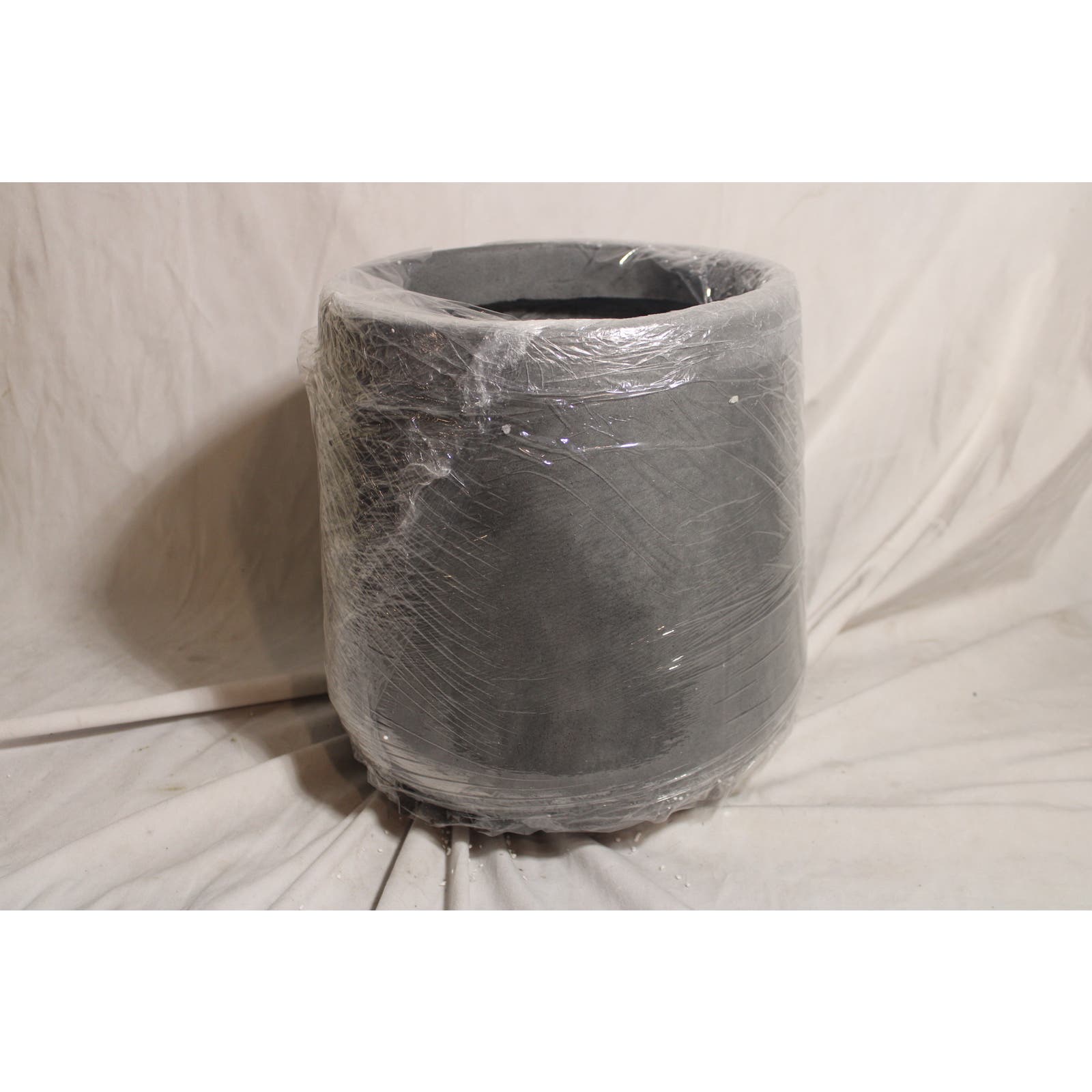 Kante RF2015022C-C80021 Tulip Outdoor Round, Small Planter, Natural Concrete