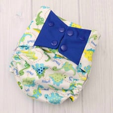 Dinosaur One Size Cloth Diaper Cover