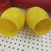 Vintage Dapol USA 40 Noel Christmas Blow Mold Candle Set HTF