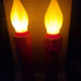 Vintage Dapol USA 40 Noel Christmas Blow Mold Candle Set HTF
