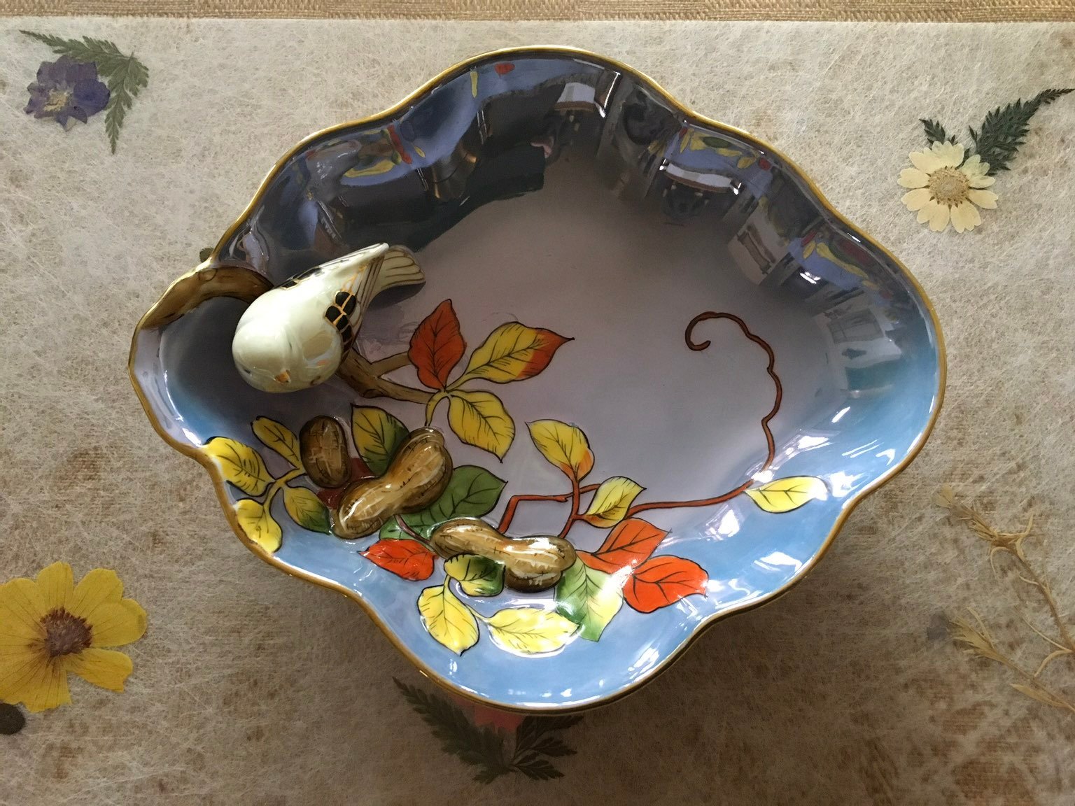 Collectible Vintage Noritake Nut & Candy