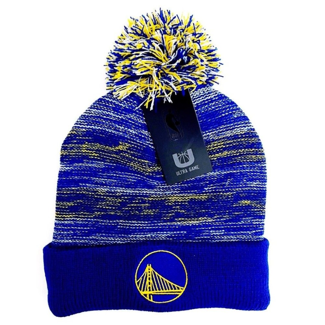 Golden State Warriors Knit Winter Hat Beanie NBA Basketball Mens Womens Fan Gift
