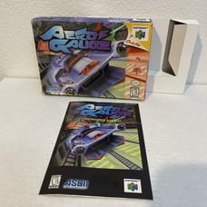 Aero Gauge N64 Box And Manual Only