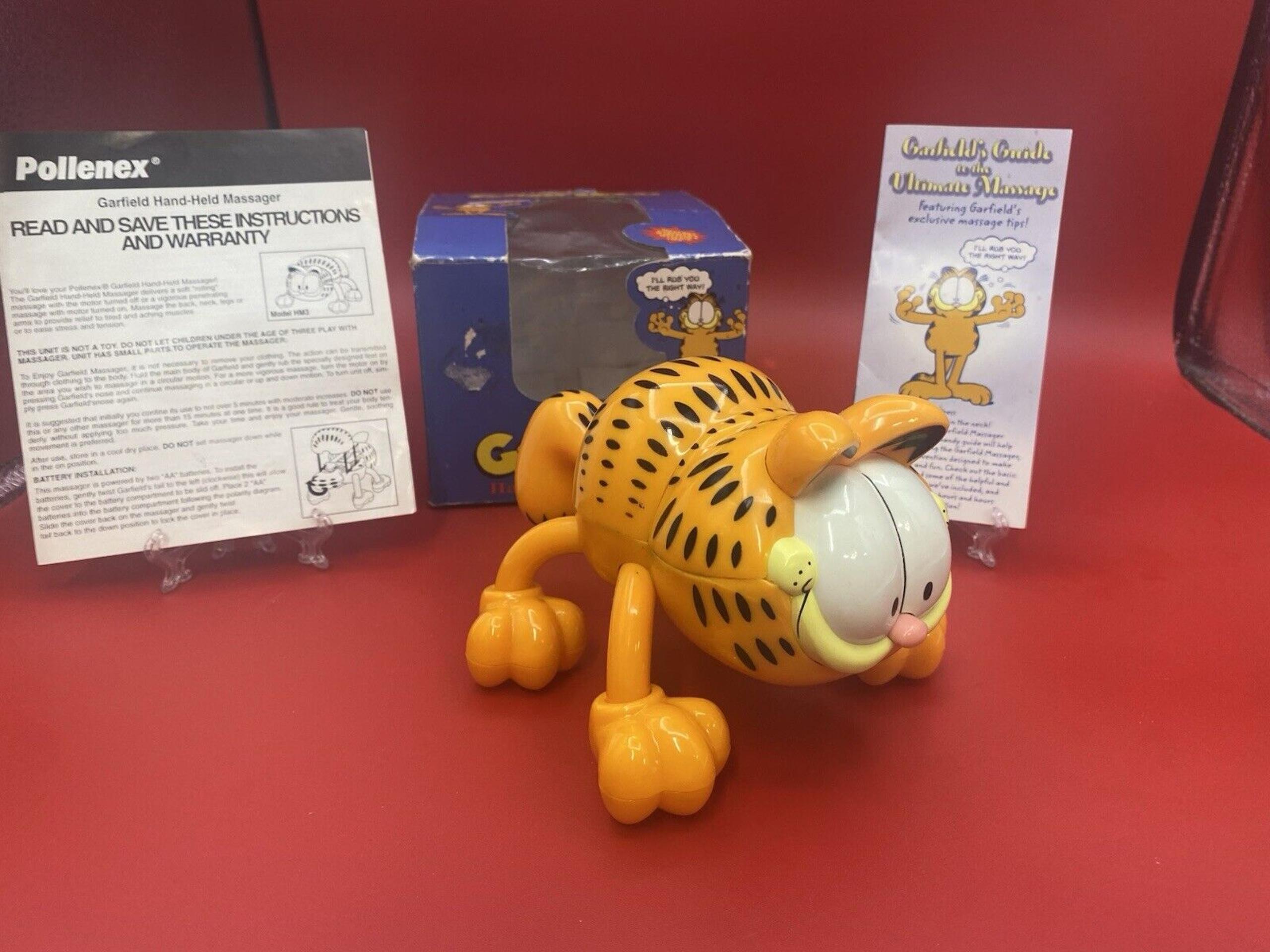 Pollenex Garfield The Cat Hand-Held Massager Vintage