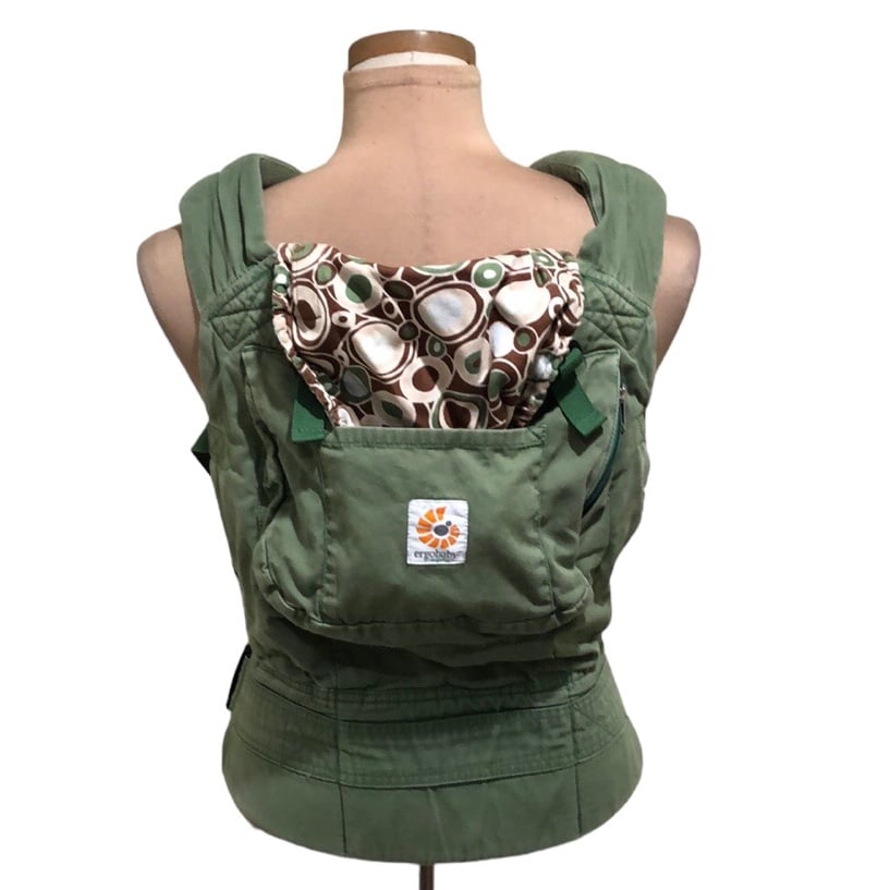 Ergobaby Backpack One Size Green Dot Print