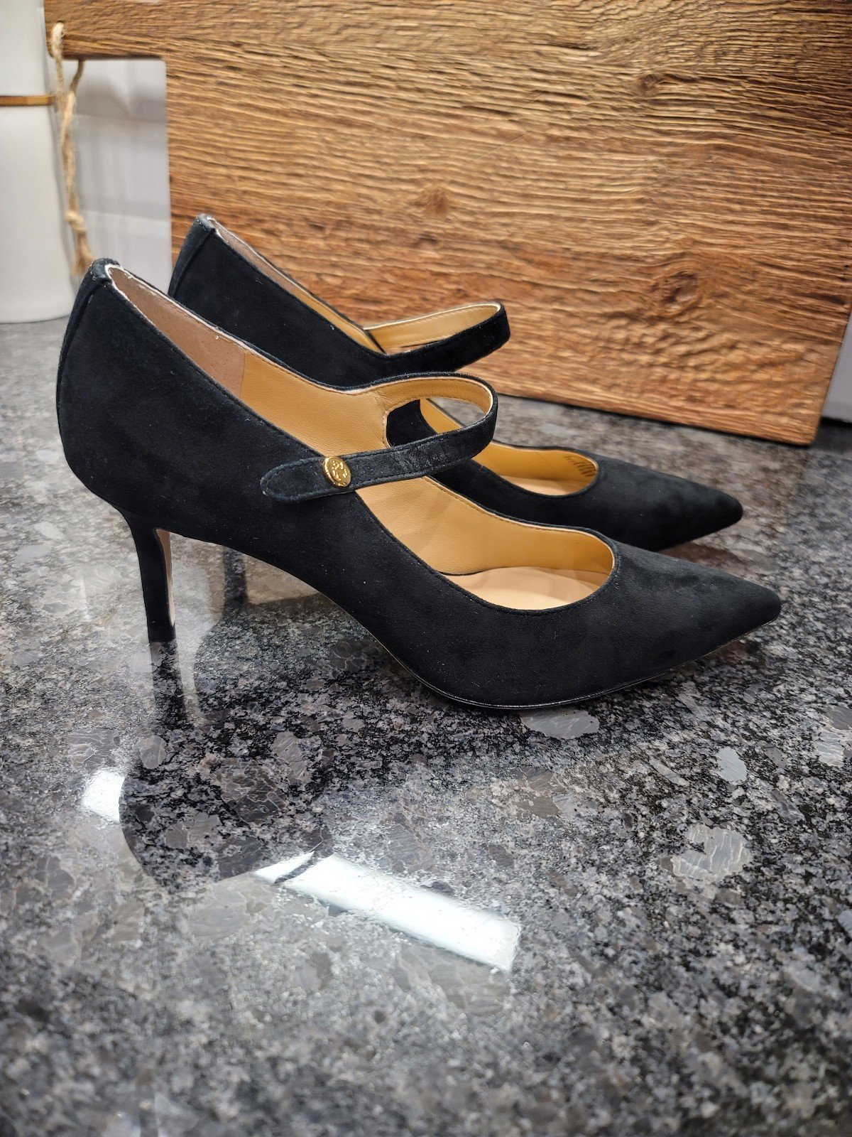 Lauren Ralph Lauren Synthetic Upper Pumps Mercari