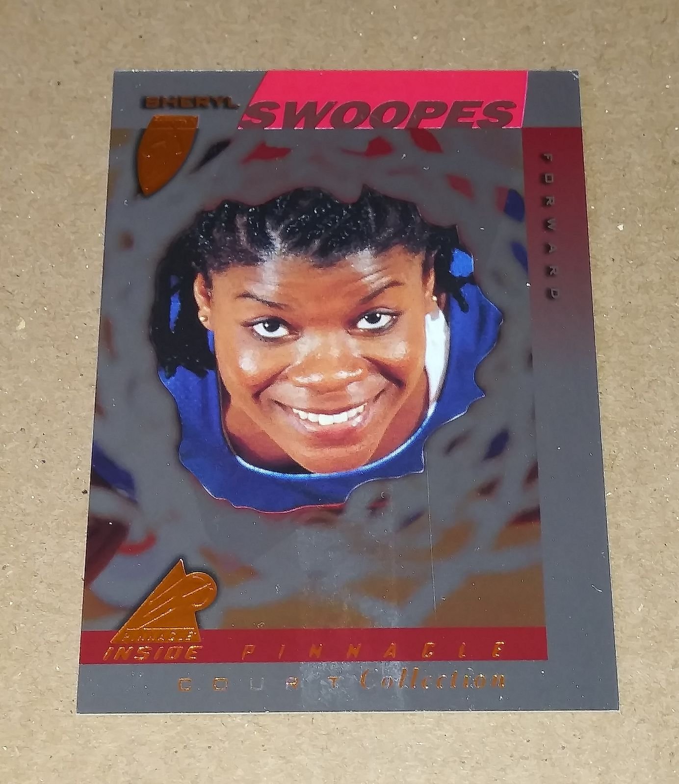Sheryl Swoops 1997 Pinnacle Court Collection Parallel Foil Rookie #26