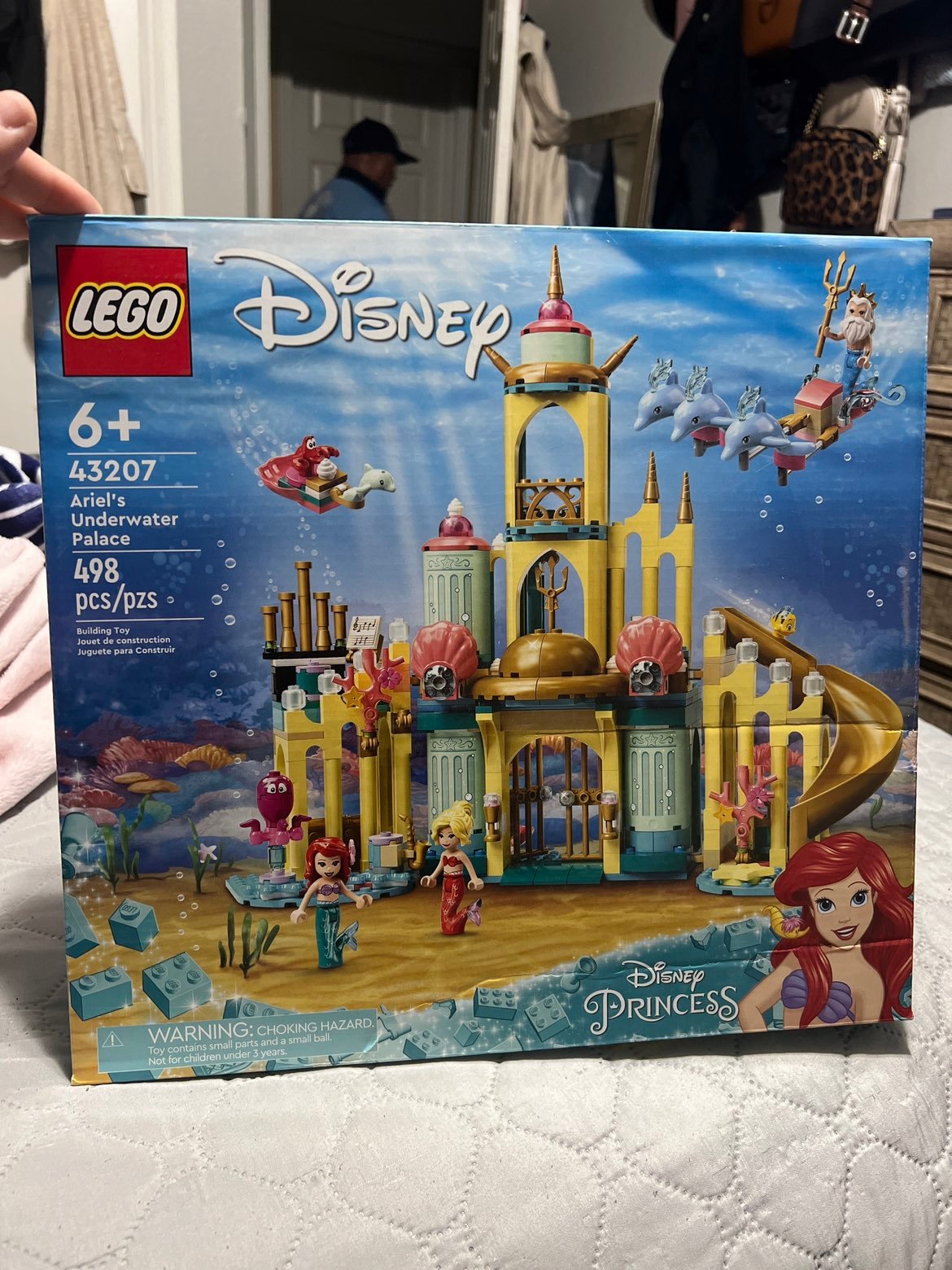 LEGO Disney princess Ariel's Seaside Underwater castle 43207