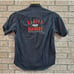 Harley Davidson 100 Years Anniversary Button Shirt Men Medium Motorcycles Shied