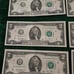 (10) 2013 2 Two Dollar Bill Notes Consecutive Serial Uncirculated