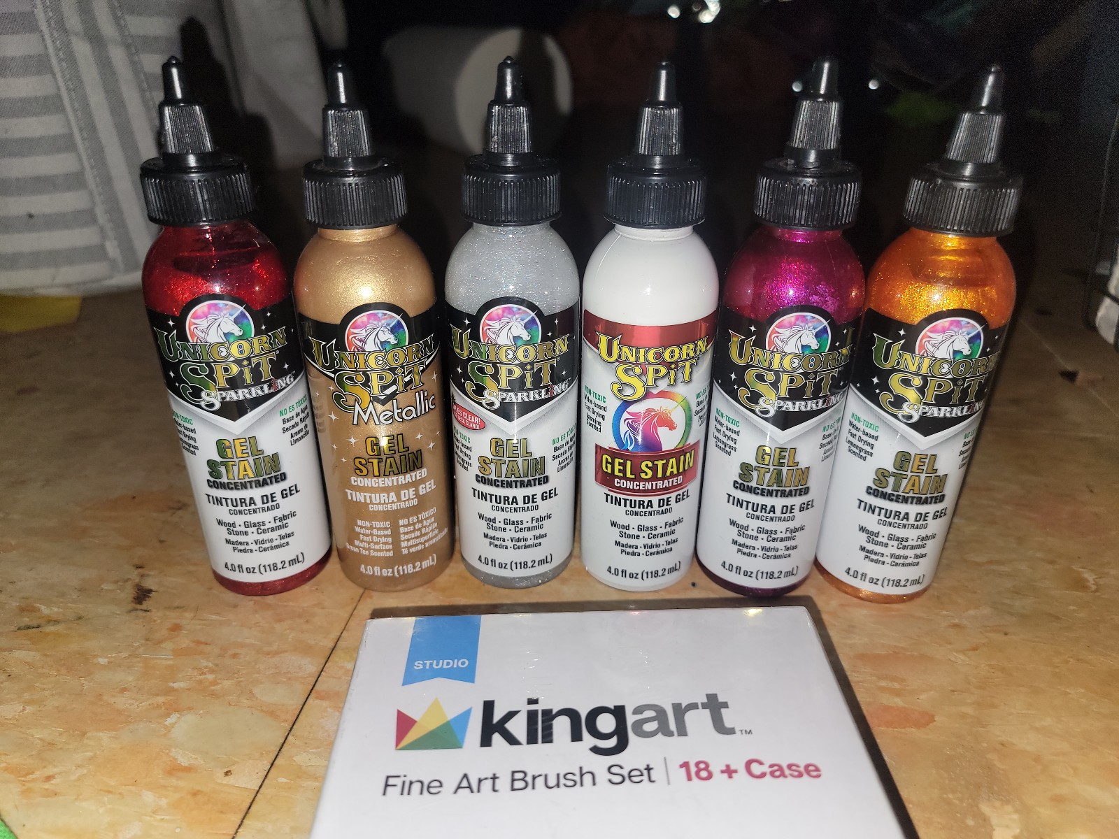 Unicorn spit gel stain