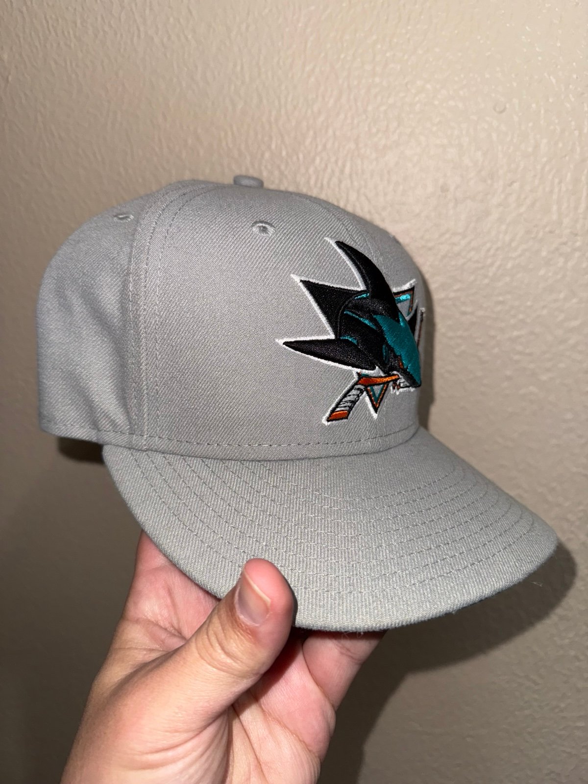 San Jose sharks fitted hat