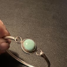 Vintage Golden Hills Sterling Silver & Turquoise bracelet