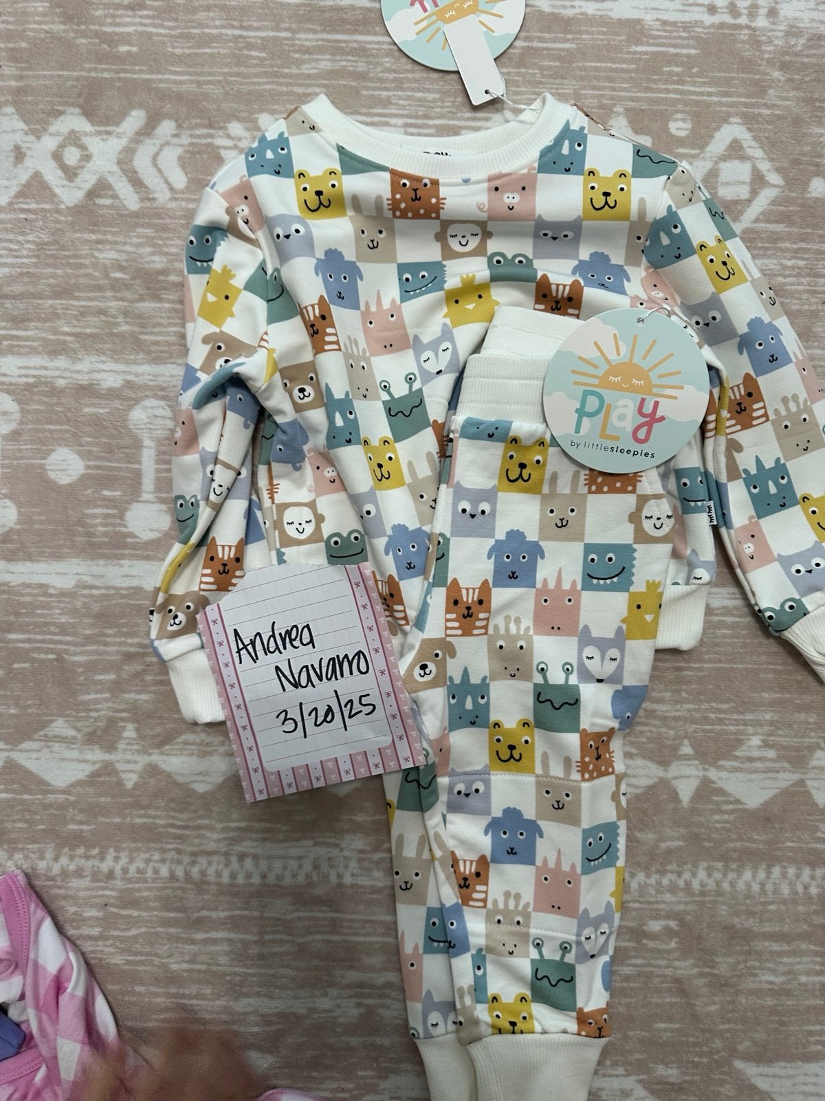 Check mates little sleepies set size 12-18