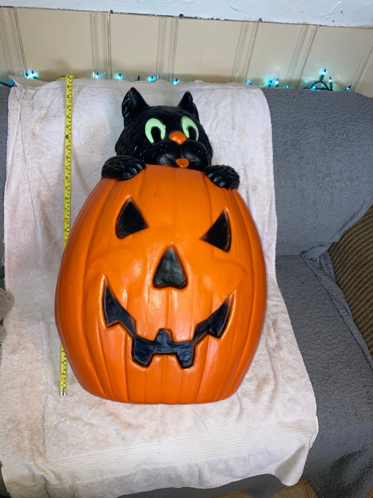 Pumpkins 27 inch blowmold vintage