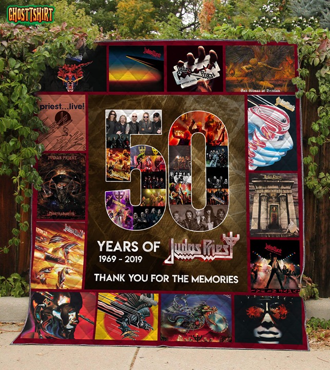 50 Years Of Judas Priest Fleece Blanket