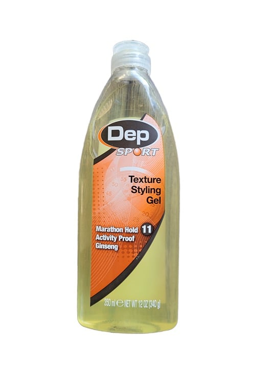 Dep Sport Texture Styling Gel Marathon Hold Activity Proof with Ginseng #11, NEW
