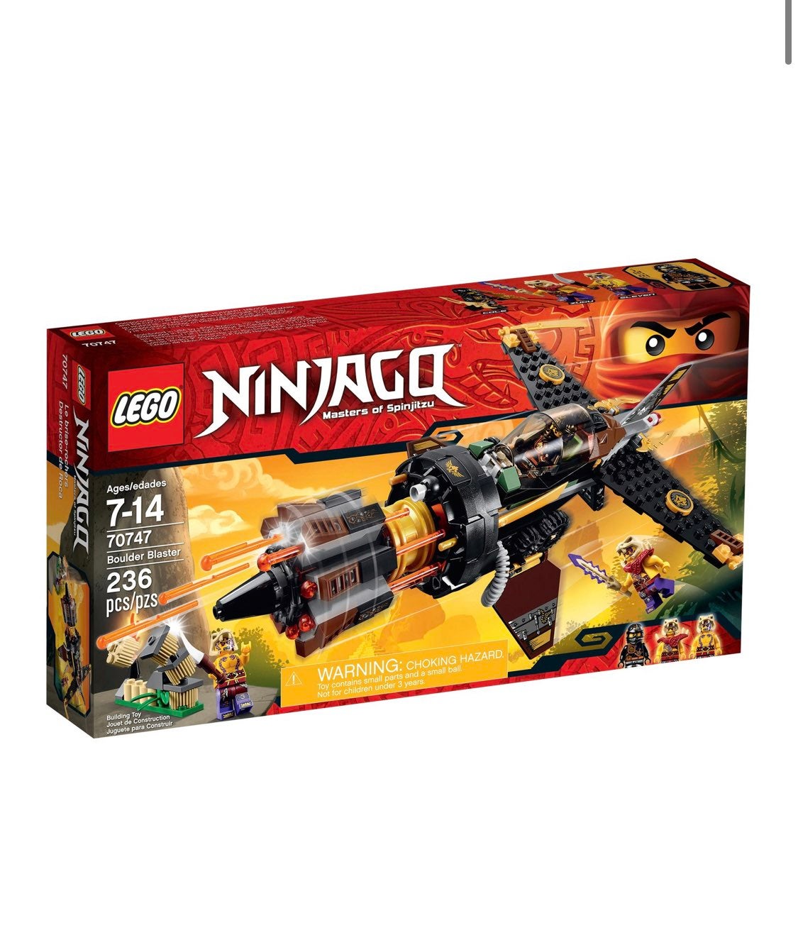 LEGO NINJAGO: Boulder Blaster Set 70747