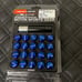 New 20PCs Blue Rays Style Lug Nuts M12x1.5