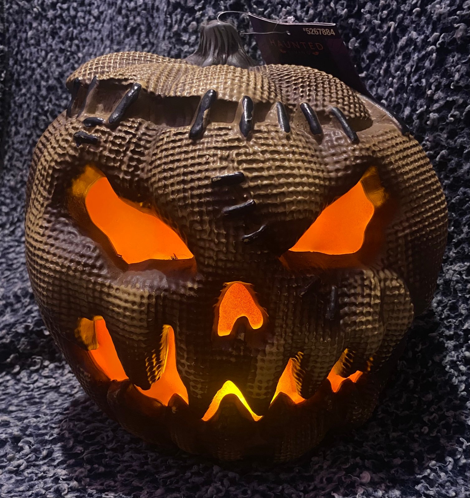 Burlap Pumpkin