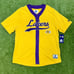Starter Los Angles Lakers Baseball Button Style Up Jersey Men’s Size L NWT