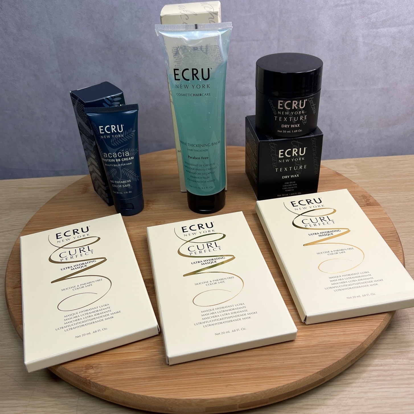 ECRU New York Womens Hair Product Bundle Lot of 6