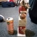 Alabama Hand carved crimson tide statue.