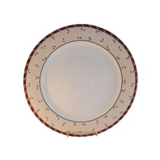 Debbie Mumm Santas Spirit Chop Plate Christmas Platter Sakura 12 1/2 Inches VTG