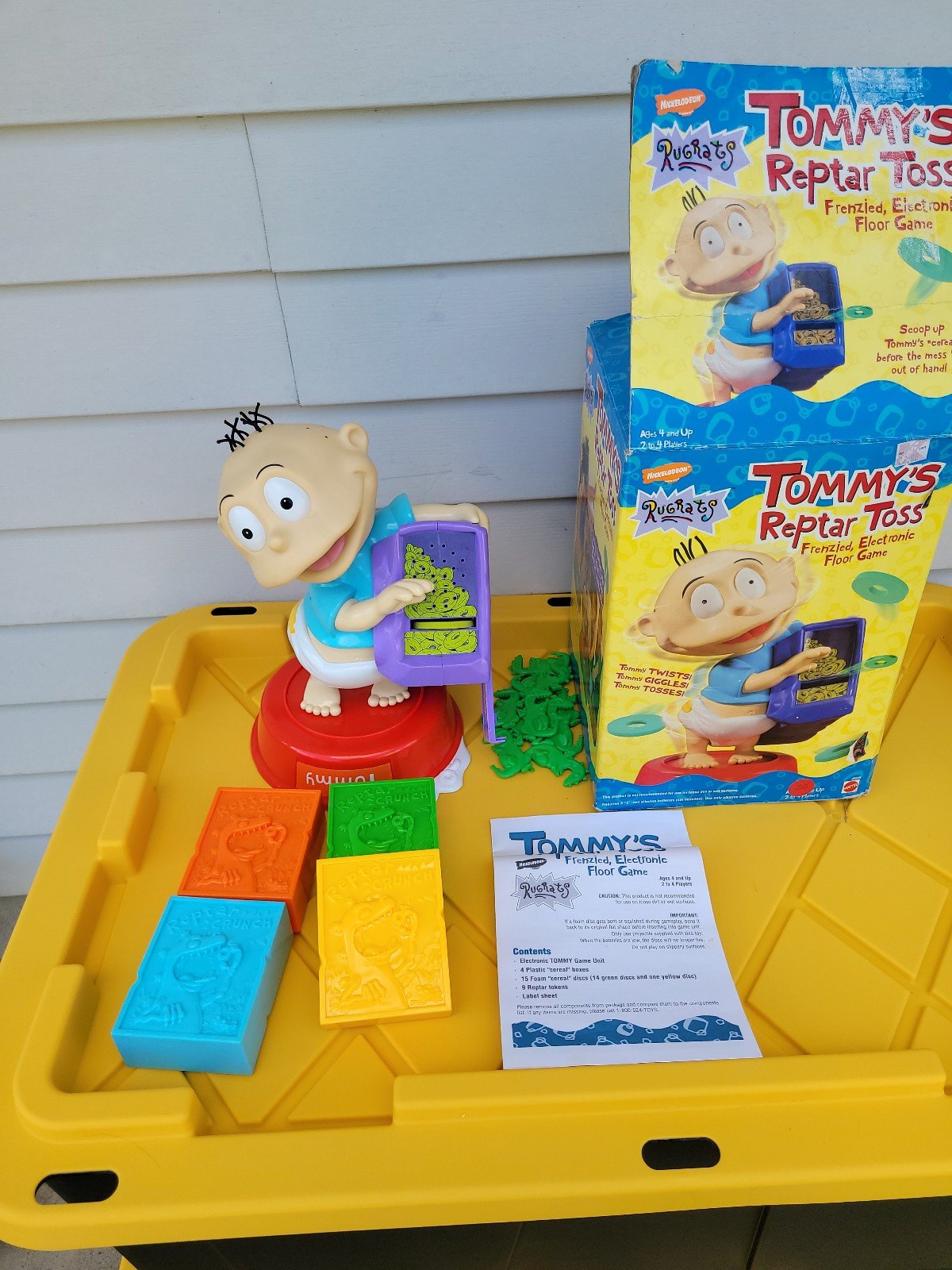 Tommy's Reptar Toss Game vintage