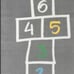 IKEA KIDS HOPSCOTCH RUG,GRAY 63 X 39 3/8