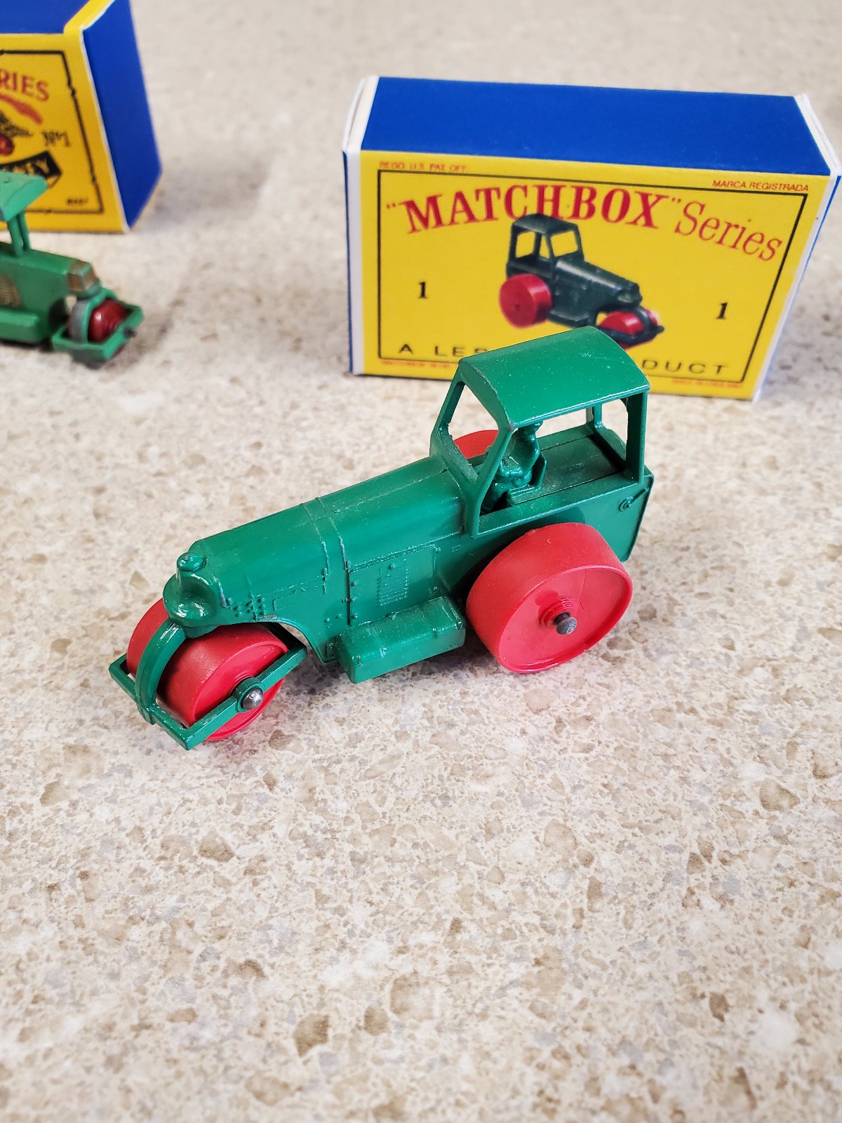 Vintage Matchbox No. 1 Road Roller - Motor Vehicles - Toys