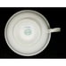 Lot/11 Cauldon Bone China Roosevelt Cup Saucer Set blue leaves gold trim England