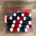4th of July Wool Ball Garland 72inch Patriotic