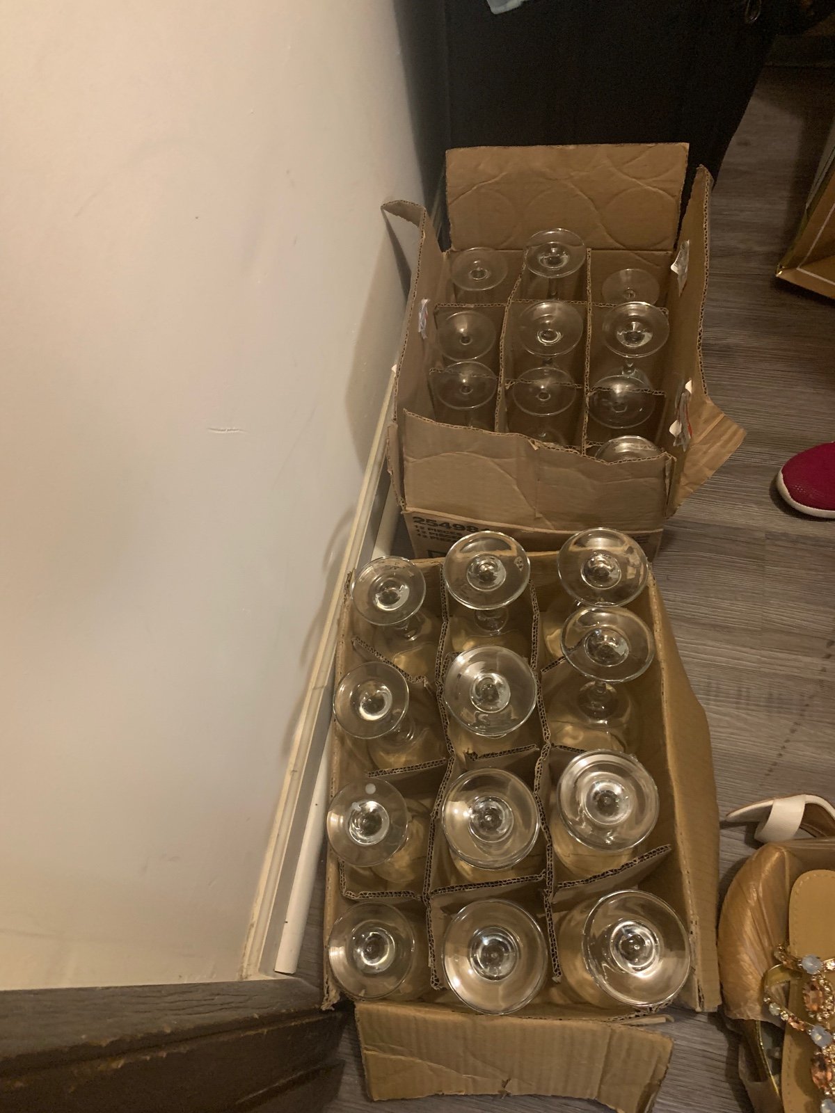 Wine glasses