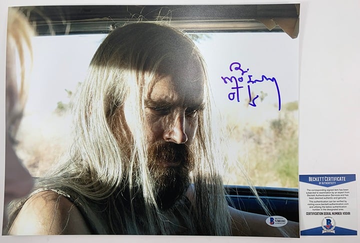 Bill Moseley Signed The Devil's Rejects Otis Driftwood 11x14 Photo C BAS COA