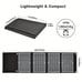 1pc Monocrystalline Solar Folding Pack 45W Photovoltaic Cell Type C PD USB