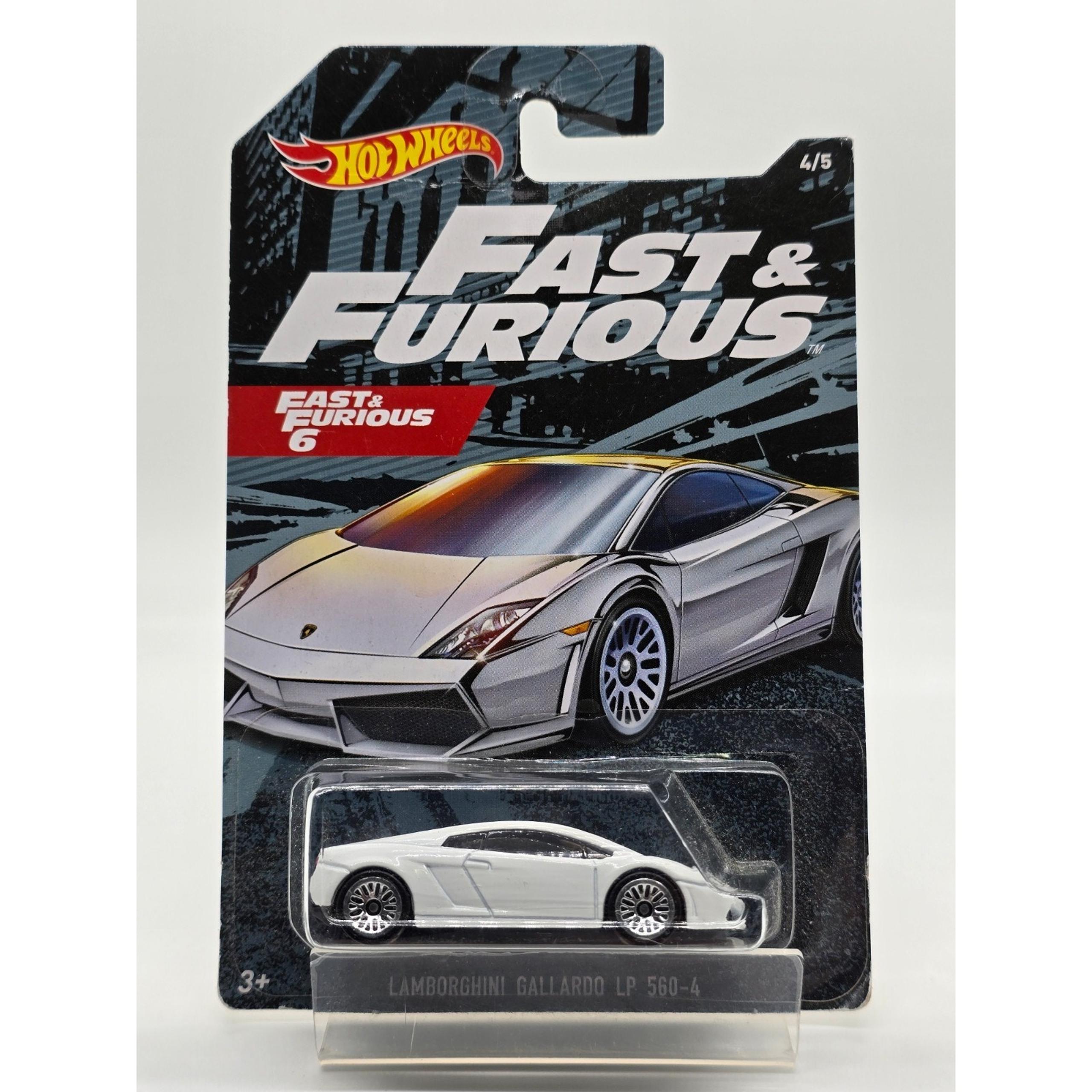HOT WHEELS FAST & FURIOUS 6 LAMBORGHINI GALLARDO LP 560-4