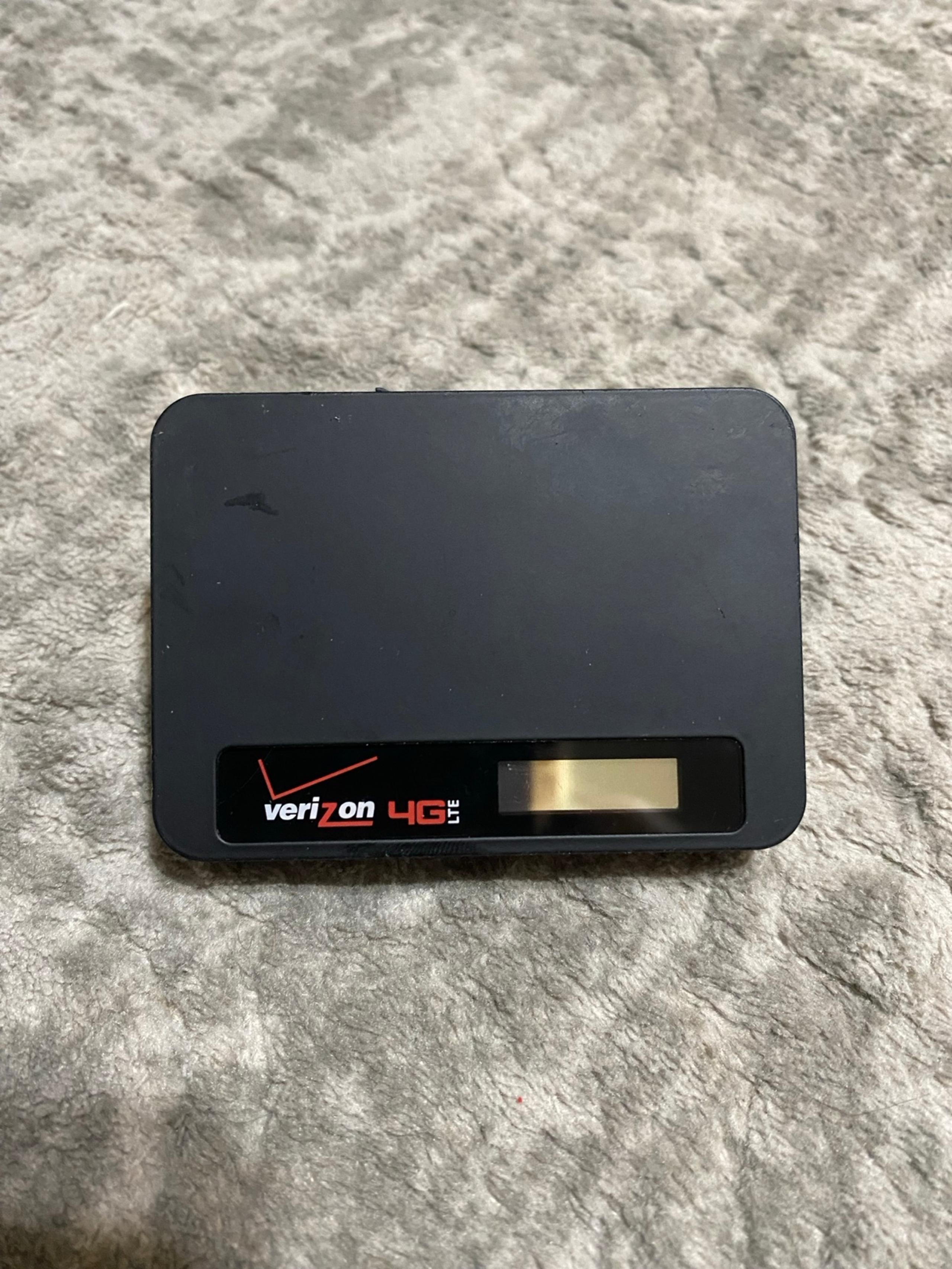 Verizon 4G LTE Ellipsis jetpack for mobile hotspot.