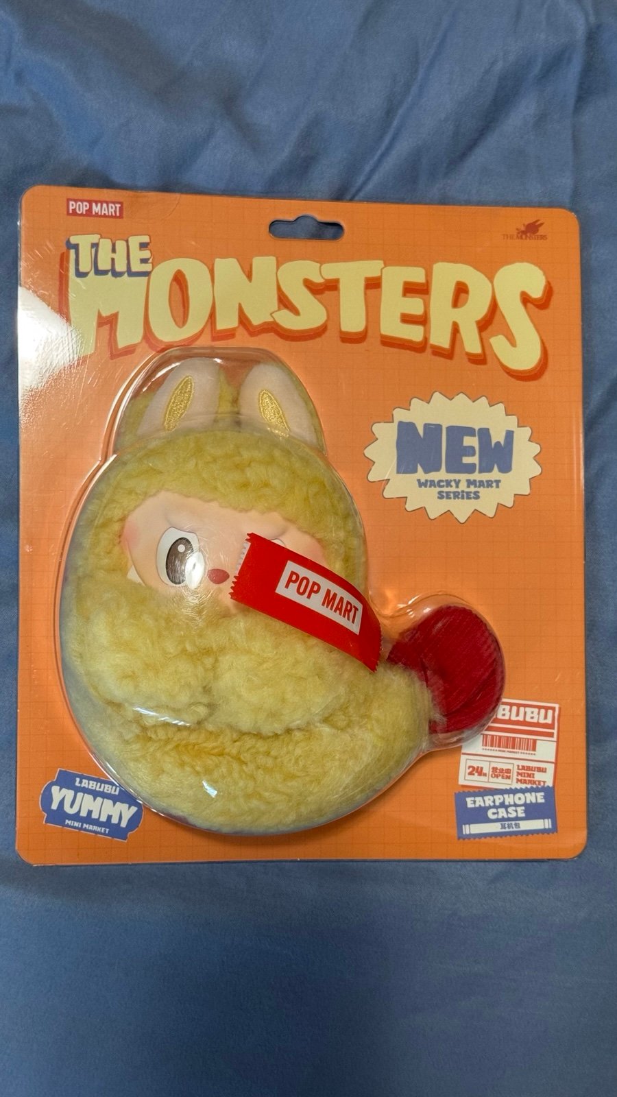 Labubu Wacky Mart Shrimp Tempura Earphone Case